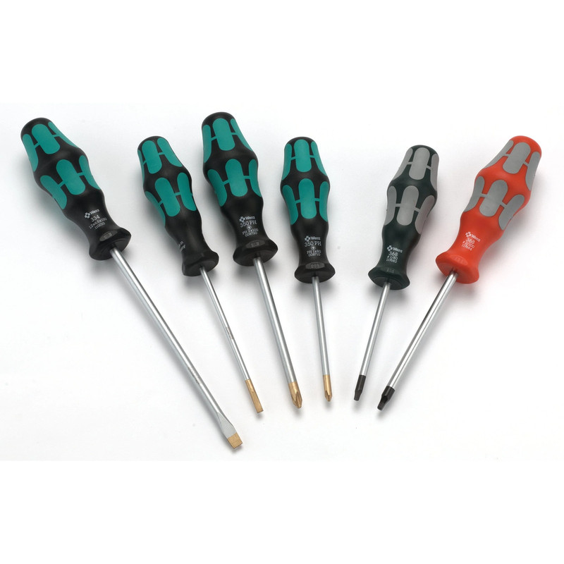 Screwdriver Set with Laser Tip - 6 Piece